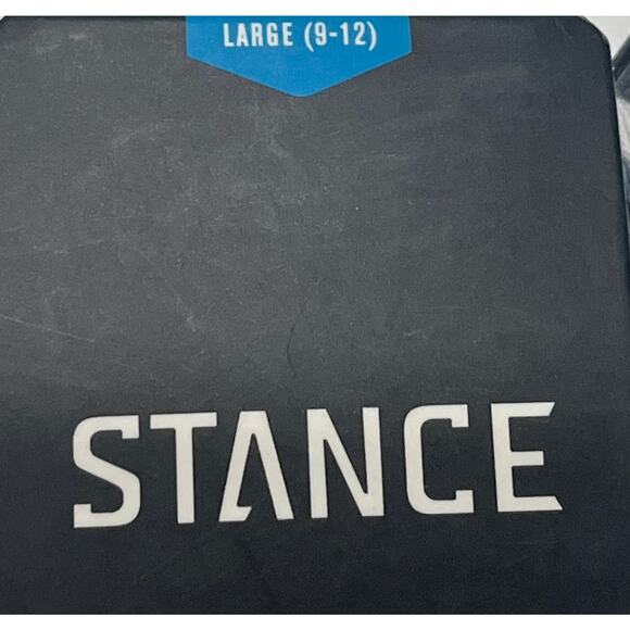 8-65 STANCE Men's Keasy Ankle Socks Large (9-12) - Picture 5 of 6